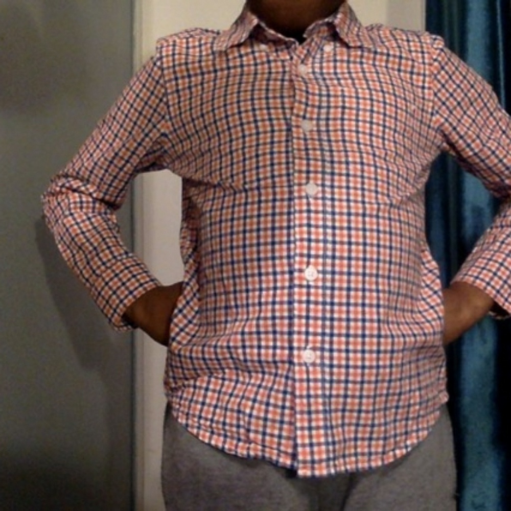 Boys button up